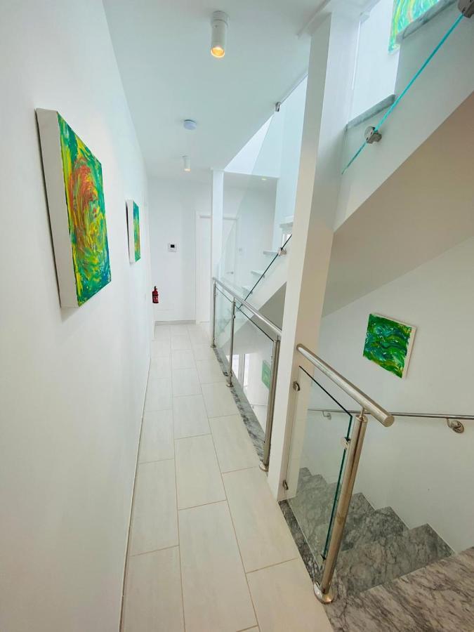 Dream Villa With Heated Pool, Rooftop & Ocean Views Mogán Exterior foto
